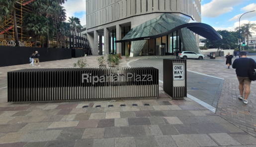 Riparian Plaza street view 
