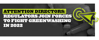 ESG thumbnail - Regulators join forces to fight greenwashing in 2022