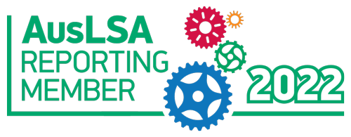 AusLSA reporting member logo 2022